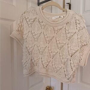 Altar'd State Ivory Knit Sweater